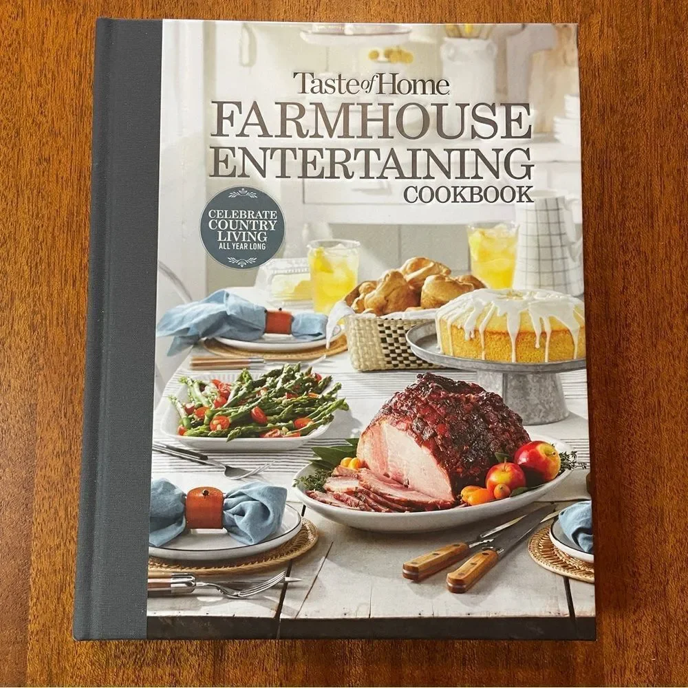 Taste of Home Farmhouse Entertaining Recipe and Cookbook Hardcover